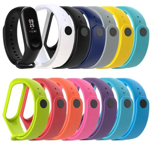 Strap For Xiaomi Mi Band 3 Sport Wristband Silicone Bracelet
