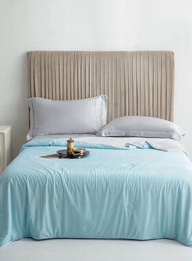 Air Condition Comforter for SummerPure Color, Ice Silk Cooli