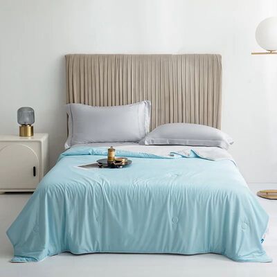 Air Condition Comforter for SummerPure Color, Ice Silk Cooli