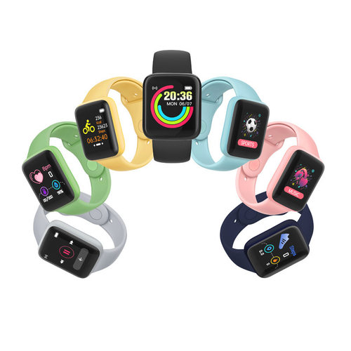 Y68 Smart Bracelet D20 Macaron Smart Bracelet Information Re