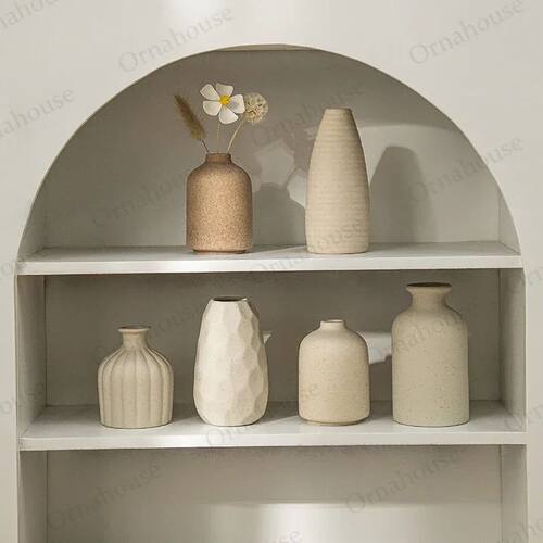 Nordic Ceramic Vase Creative Flower Arrangement Hydroponic P