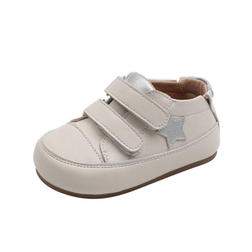 2023 New Spring Baby Shoes Leather Toddler Boys Shoes Star S