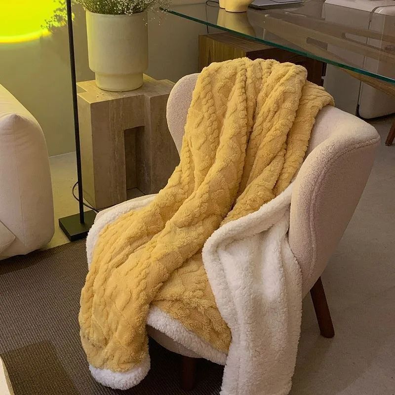 Nap Blanket Sofa ver Blanket Child Tuff Blanket Winter Thick