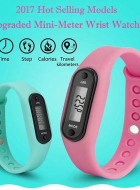 Digital LCD Pedometer Walking Distance Counter Sport Activit