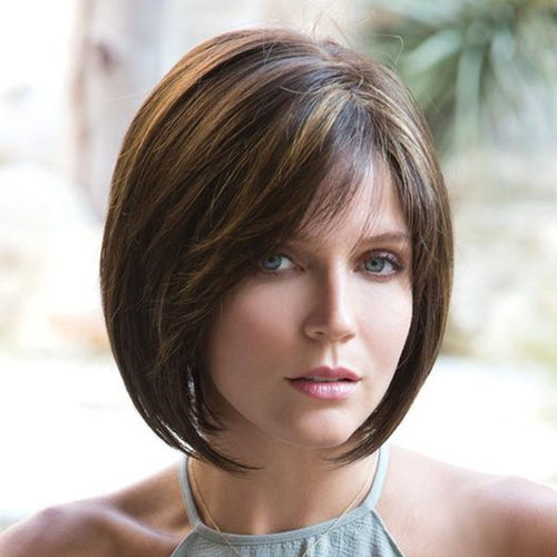 Lady's Short Bobo Head Dyed Brown Intermediate lor Short Str