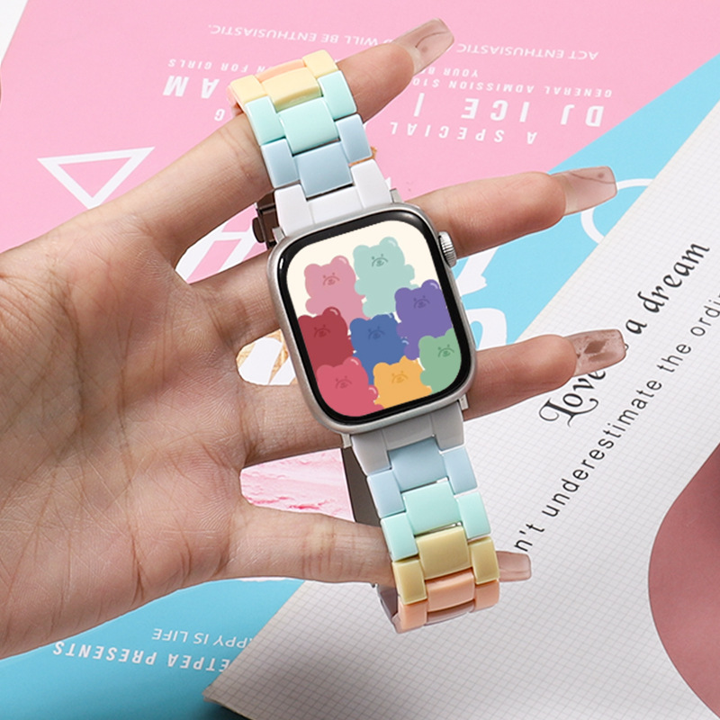 Applicable To Smart Watch Strap Straight Style  Ultra Candy