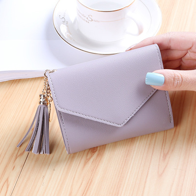 Fashion Small Wallet Women's Short Japanese And Korean Versi