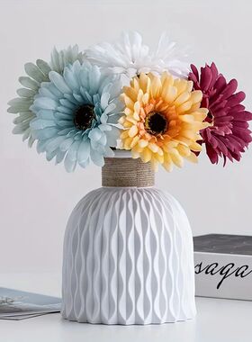 1PC Water Ripple Plastic Vase Wave Flower Pot Arrangement Mo