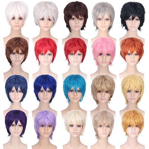 Universal For Anime Men, Hot Selling splay lor Short Hair, H