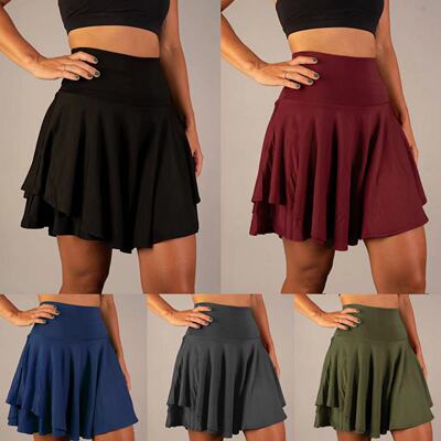 2024 Fashionable Versatile Skirt High Waist Tummy Control Ru