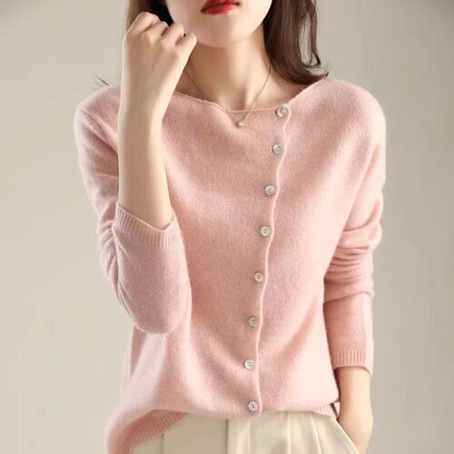 No Style Clashes~ 2026 Single-breasted Cashmere Cardigan For
