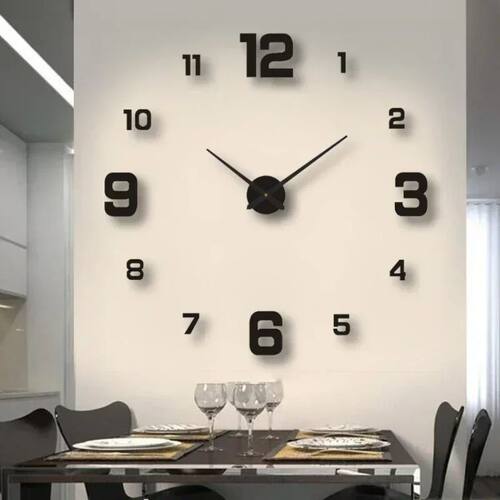 DIY Modern Design Large Wall Clock Fashion Decorative Living