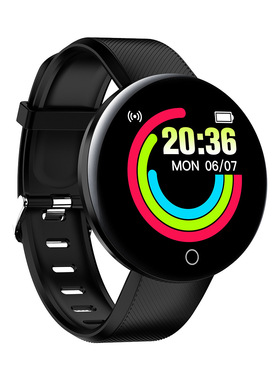 1.44d18/y8 Rechargeable Disk Color Screen Smart Bracelet, Ca