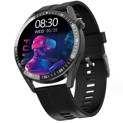 Wh8 Smart Watch Round Screen Bluetooth Call Heart Rate Monit