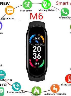 2024 new Wrist band M6 Magnetic Smart Bracelet Sports Blueto