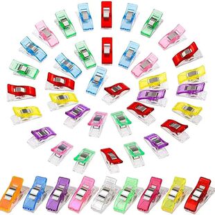 10-50Pcs Sewing Clips Multipurpose Plastic Craft Quilting Bi