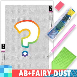 AB Fairy Dust Drill Mystery Diamond Painting Surprise Gift R