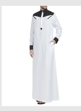 2024 Dubai  Men's Door Tube Color Matching Middle Eastern Ro