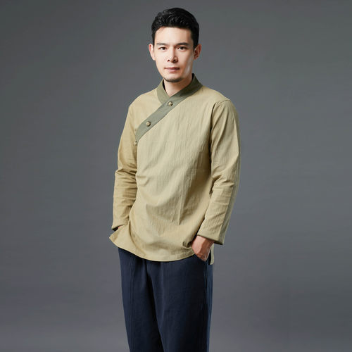 Cloth Style Ethnic Costume Three Cloth Buckle Hanfu Color-ma