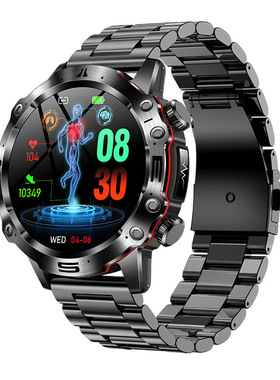 2024et482 Smart Watch Outdoor Sports Amolde Hd Ecg Bluetooth