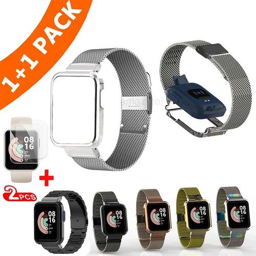 2in1 Wrist Strap For Xiaomi Mi Watch Lite Redmi Watch 2 Lite
