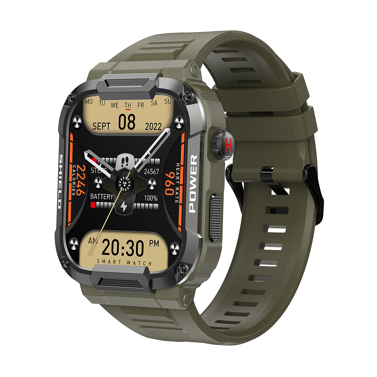 Smart Bracelet Mk66 Bluetooth Call Ip69 Health Monitoring Ul