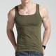 Neck Vest Cotton Slim Square Style Men Korean
