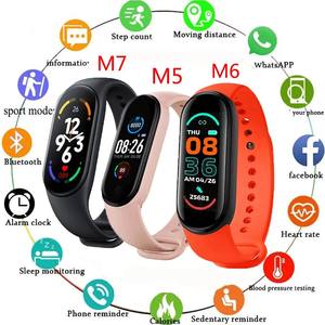 Band 5 6 7 Smart Watch Bluetooth Music Heart Rate Blood Pres