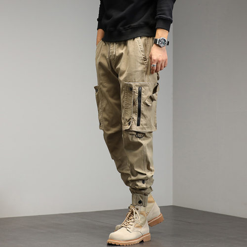 Men's Korean Version Of Overalls, rendy Men's Harem Pants, L