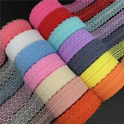 10yards 30mm Lace Ribbon Trim Fabric DIY Embroidered Net Cor