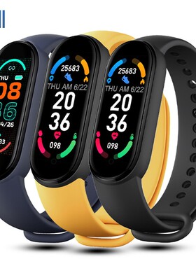 M6 Smart Bracelet Heart Rate Blood Pressure Bluetooth Step C