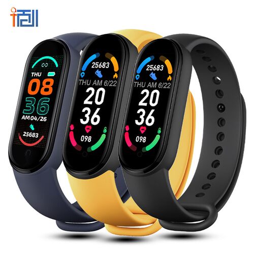 M6 Smart Bracelet Heart Rate Blood Pressure Bluetooth Step C