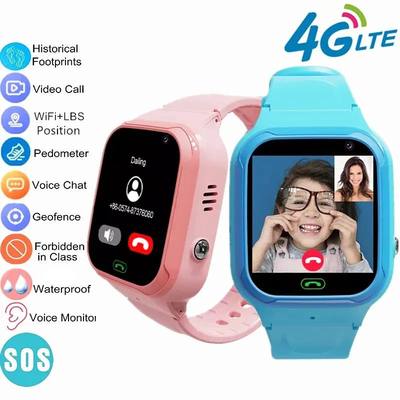 4G Smart Watch Kids SOS LBS WIFI SIM Card Network Smartwatch