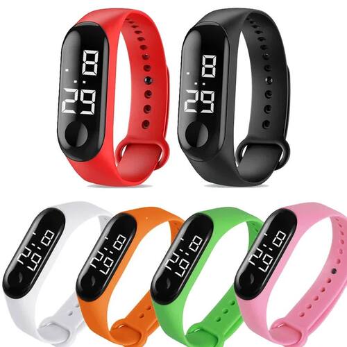 M3 Led Wristwatch Fitness Color Screen Smart Sport Bracelet