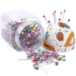 Needle Quilting Fabric Pearl vere Head Packed 500Pcs Pins