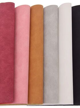21x29cm A4 Faux Suede PU Leather Fabric For Garment Waterpro