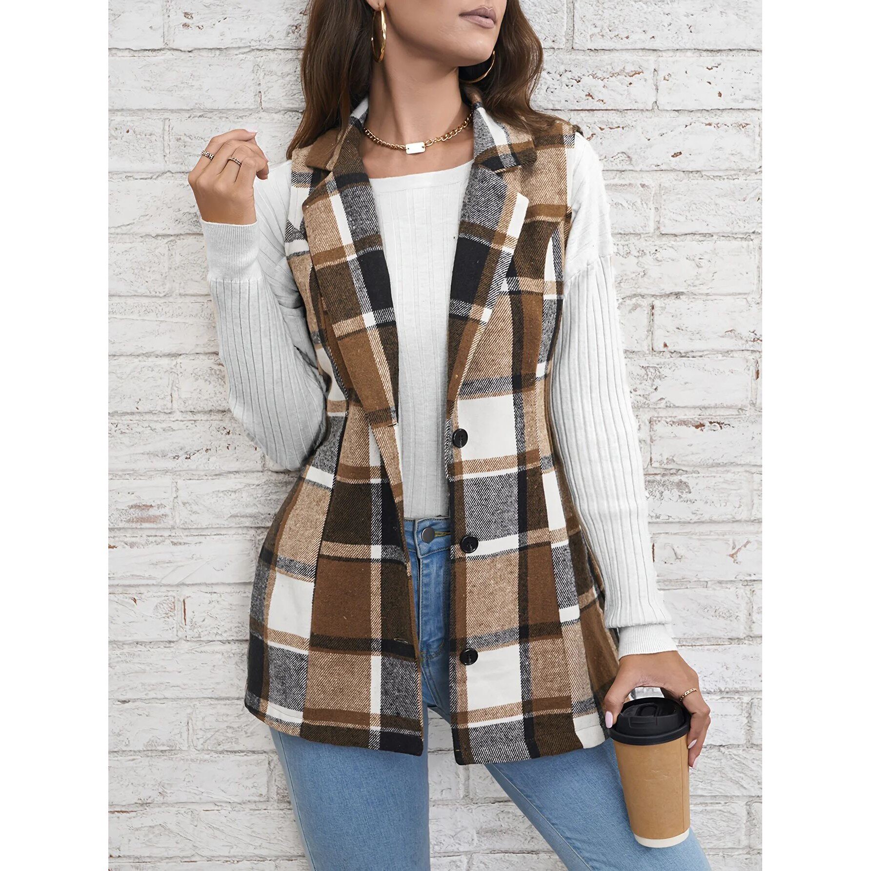 Europe America Hot selling women's elegant commuting lapel s