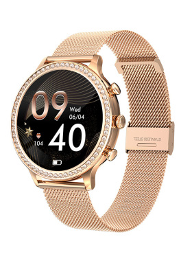 I70 Women's Fashion Music Call Smart Watch Pedometer Heart R