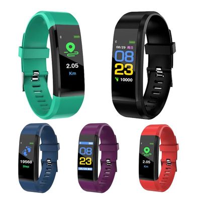 115 Plus Smart Watch Heart Rate Monitor Smart Wristband Fitn