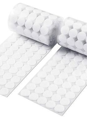 100Pairs Dot Fastener Hook Loop Tape Strong Self Adhesive Ny