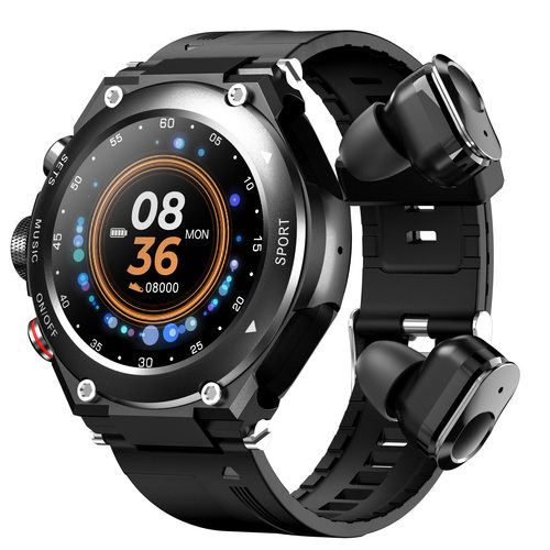 T92 Smart Watch Bluetooth Headset 2-in-1 Local Music Heart R