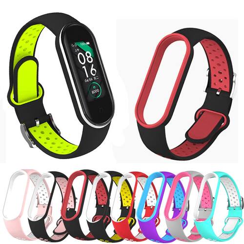 Strap for Mi band 6 5 Bracelet Sport Silicone Miband5 miband