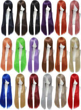 splay lor Universal Long Straight Hair Cartoon Ancient stume