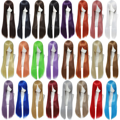 splay lor Universal Long Straight Hair Cartoon Ancient stume