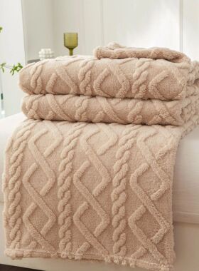 New Winter Blanket Home Warm Sherpa Soft Sofa ver Throw Newb