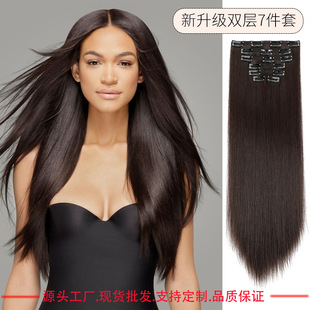 Synthetic Hair Pieces, Seamless Hair Extensions Hairwings Se