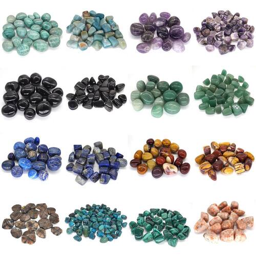 Natural Tumbled Stones Lots Wholesale Bulk Reiki Polished Ov