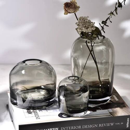 European style simple vase creative INS glass flower living