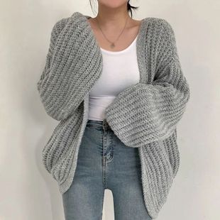 Women's Sweater Cardigan Autumn Winter Cardigan Knitted Coat