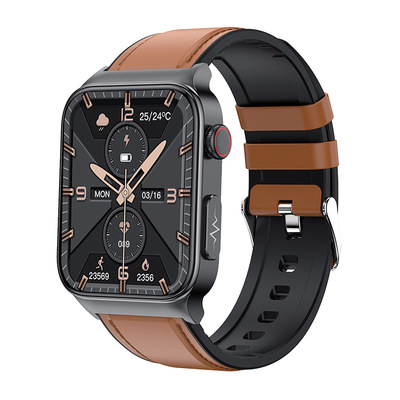 E500 Smart Watch Heart Rate And Body Temperature Information